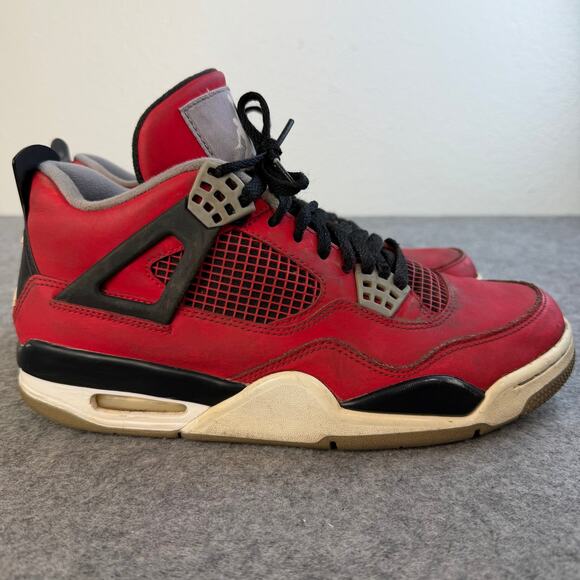 Nike Air Jordan 4 Retro Toro Bravo 2013 Red/Black (308497-603) Mens Size 8.5 main image 4